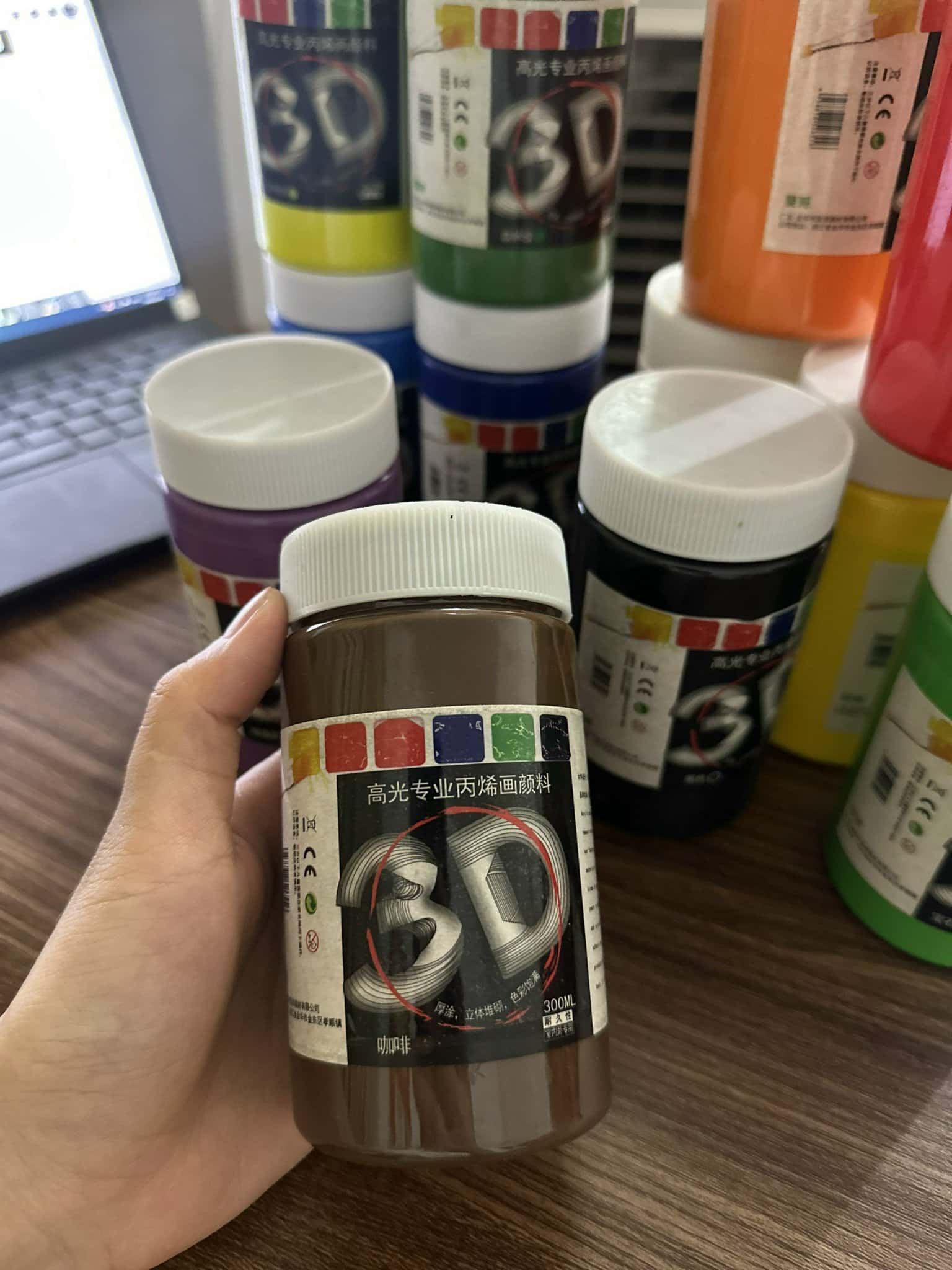 màu acrylic3d ( 300ml )