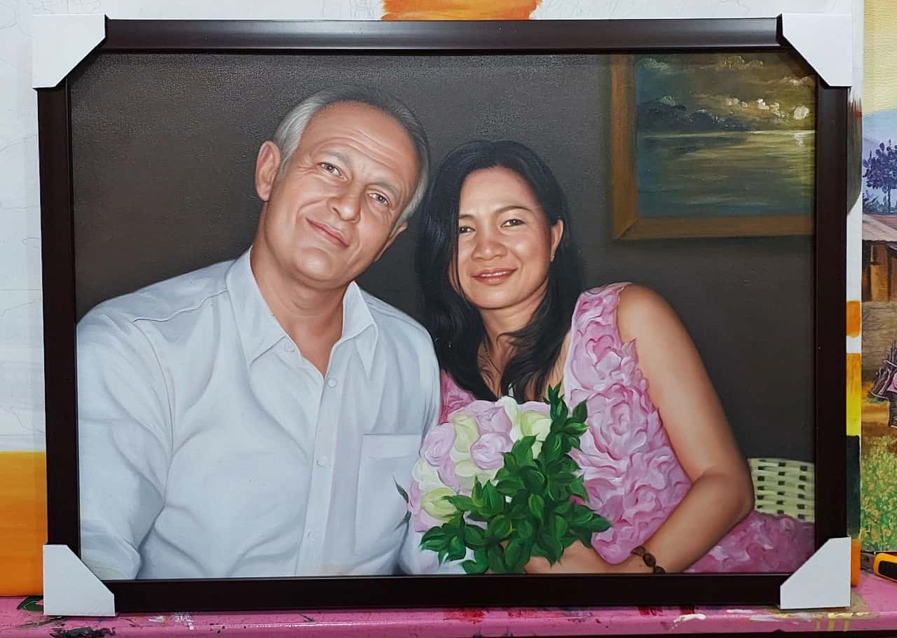vẽ tranh chân dung