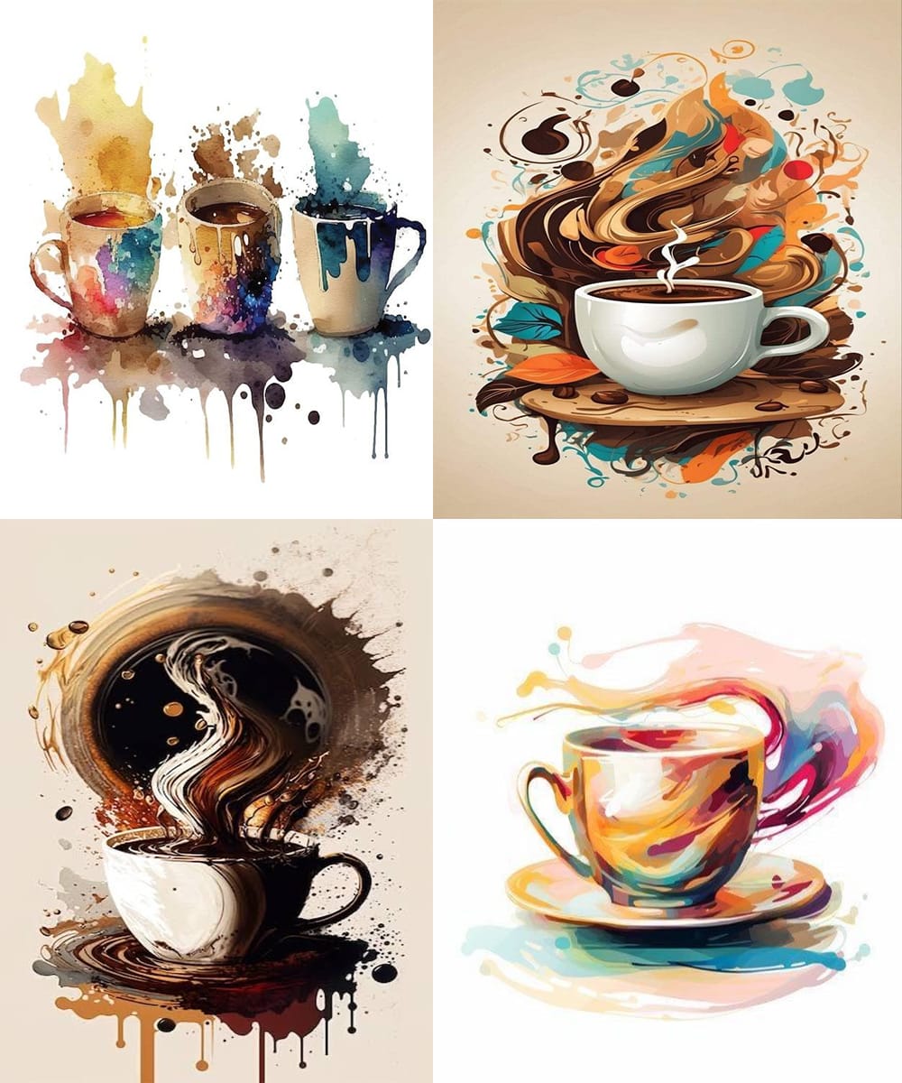 tranh tường cafe tranh tường cafe