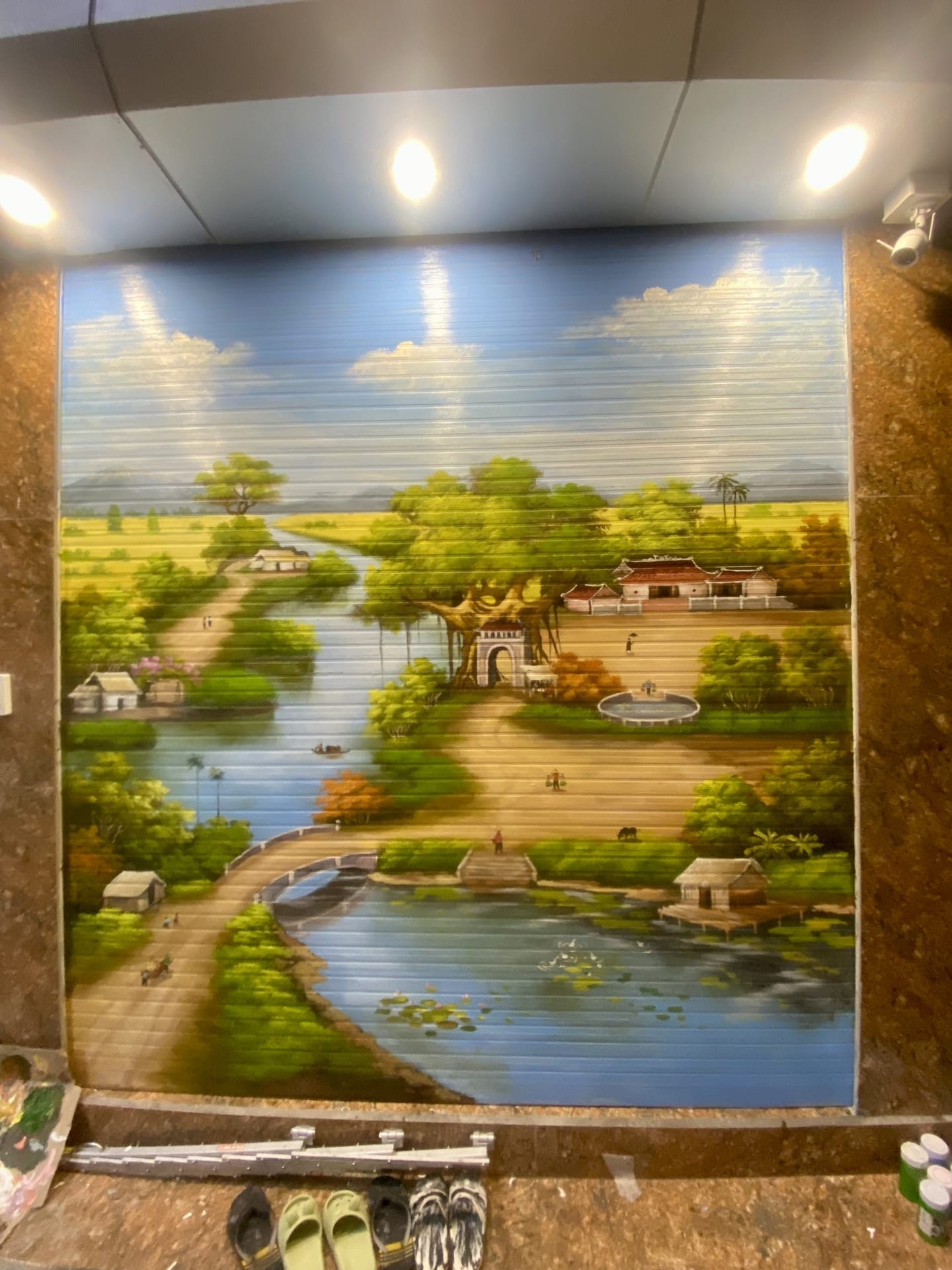 vẽ cửa cuốn vẽ cửa cuốn